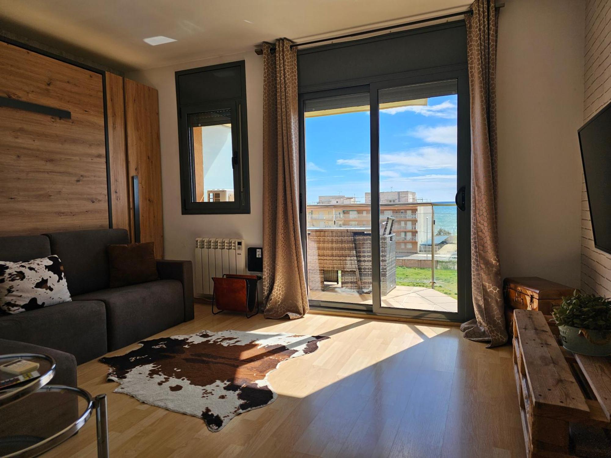 Apartment Beach Front Canet Canet De Mar Exterior photo
